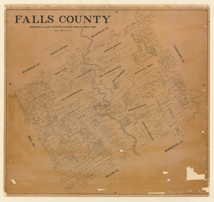 4714, Falls County, General Map Collection