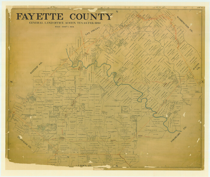 4716, Fayette County, General Map Collection