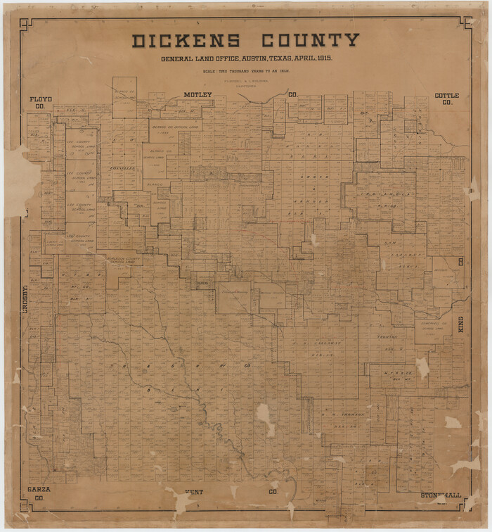 4722, Dickens County, General Map Collection