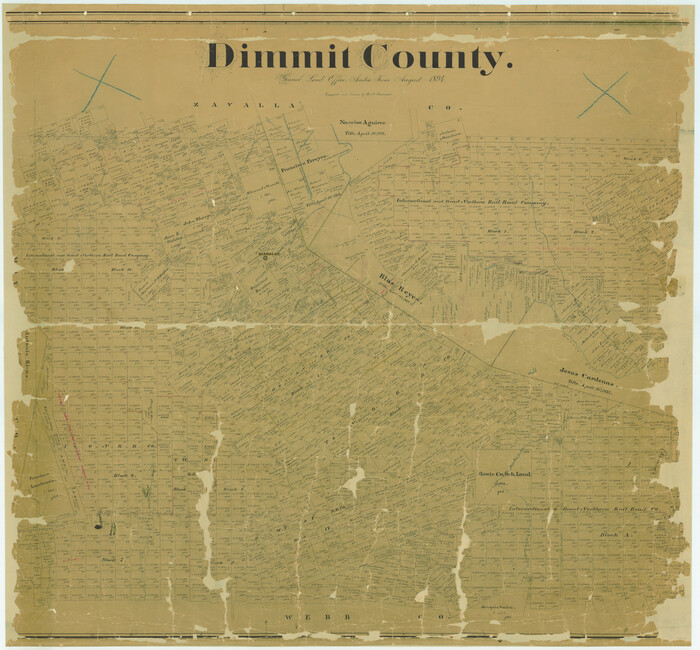 4723, Dimmit County, General Map Collection