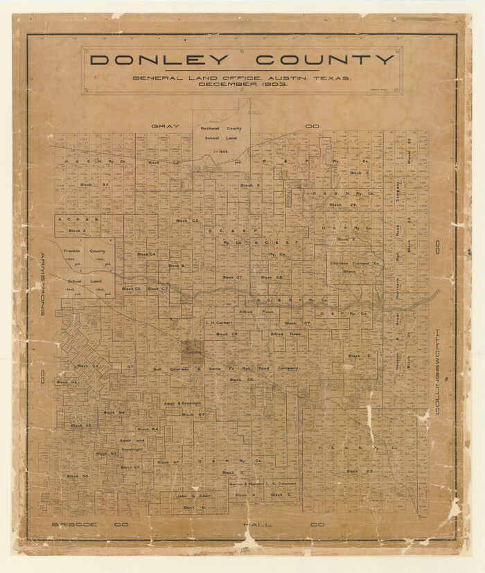 4724, Donley County, General Map Collection

