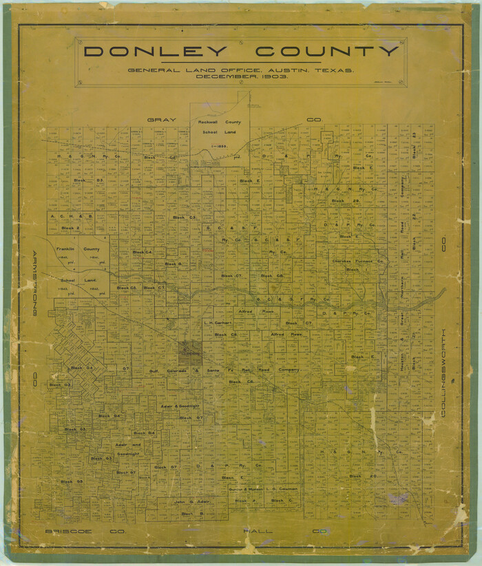 4724, Donley County, General Map Collection