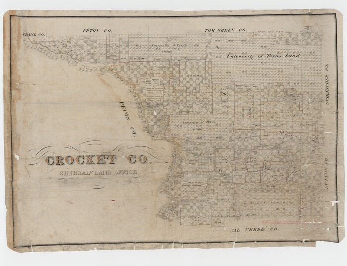 4726, Crockett Co., General Map Collection
