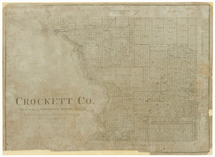 4727, Crockett Co., General Map Collection