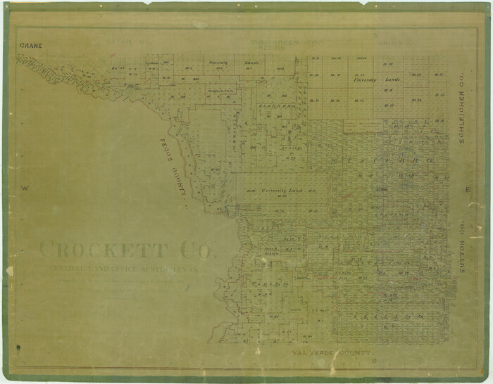 4728, Crockett Co., General Map Collection