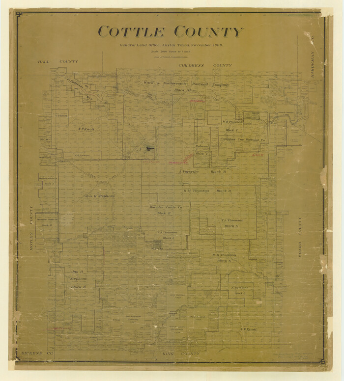 4730, Cottle County, General Map Collection