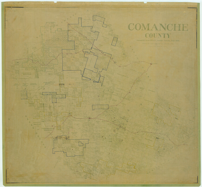 4736, Comanche County, General Map Collection