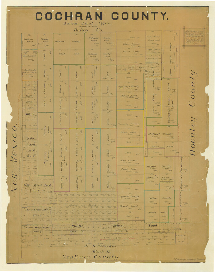 4744, Cochran County, General Map Collection