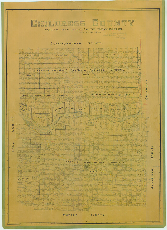 4746, Childress County, General Map Collection