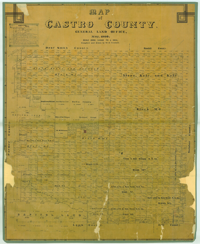 4748, Map of Castro County, General Map Collection