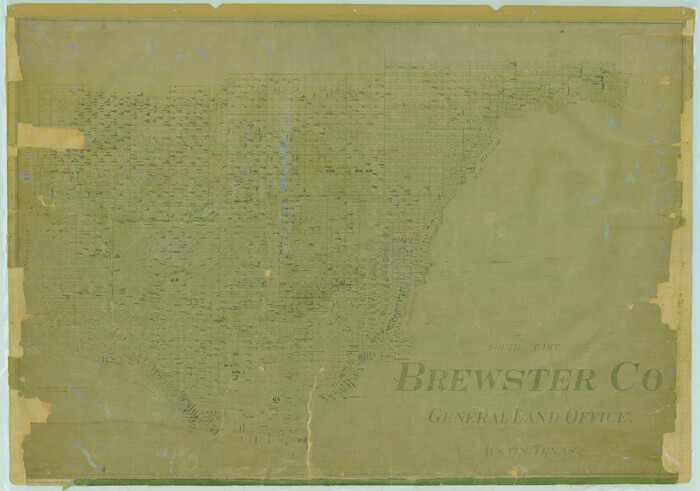 4759, Brewster Co., General Map Collection