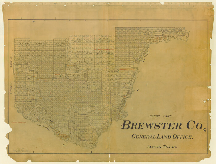 4760, South Part Brewster Co., General Map Collection