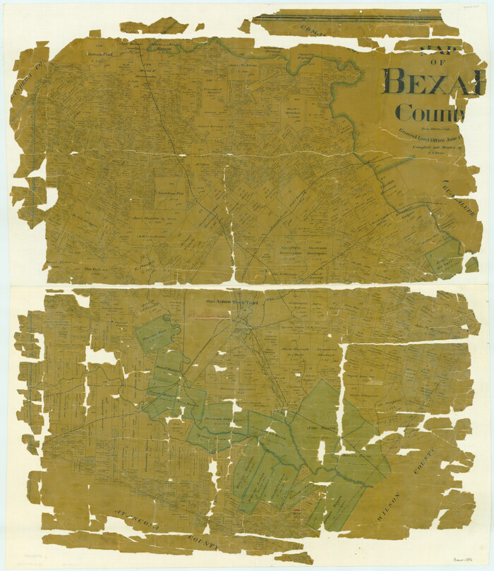 4766, Map of Bexar County, General Map Collection