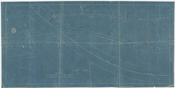 477, Survey of a Portion of Lot. No. 1 of Spear League, Maddox Collection