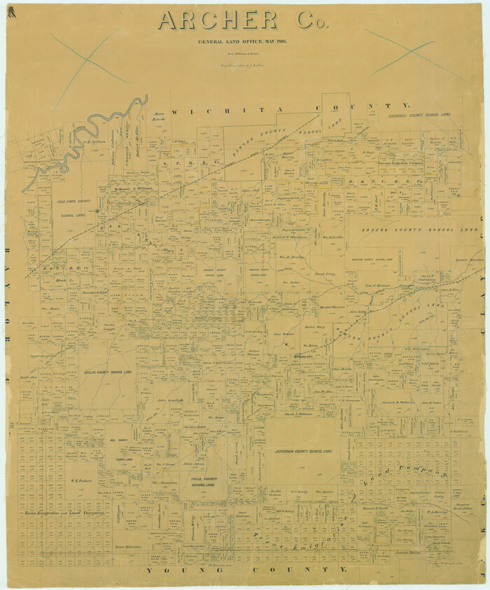 4774, Archer Co., General Map Collection