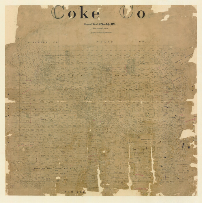 4781, Coke Co., General Map Collection