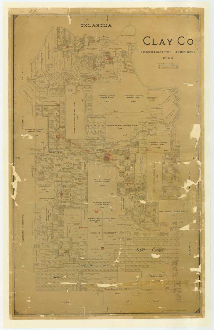 4785, Map of Clay Co., General Map Collection