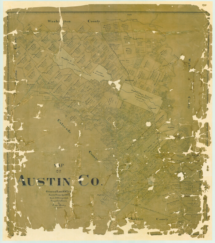 4795, Map of Austin Co., General Map Collection