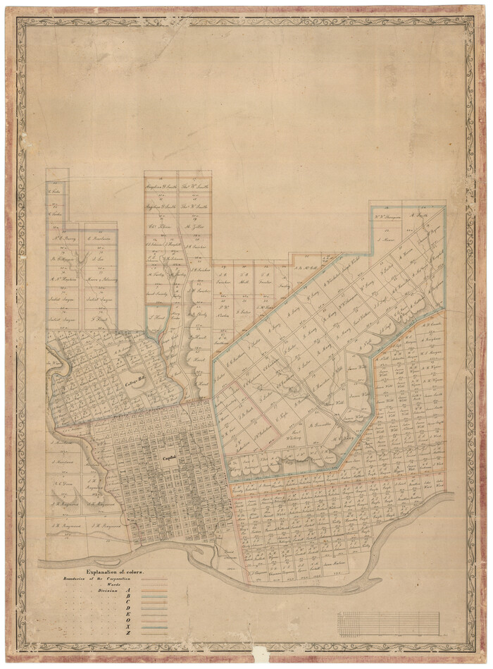 4802, [Map of the City of Austin], General Map Collection
