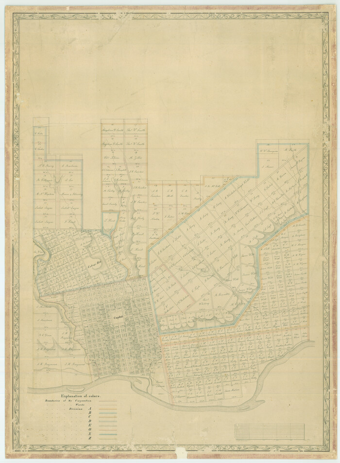 4802, [Map of the City of Austin], General Map Collection