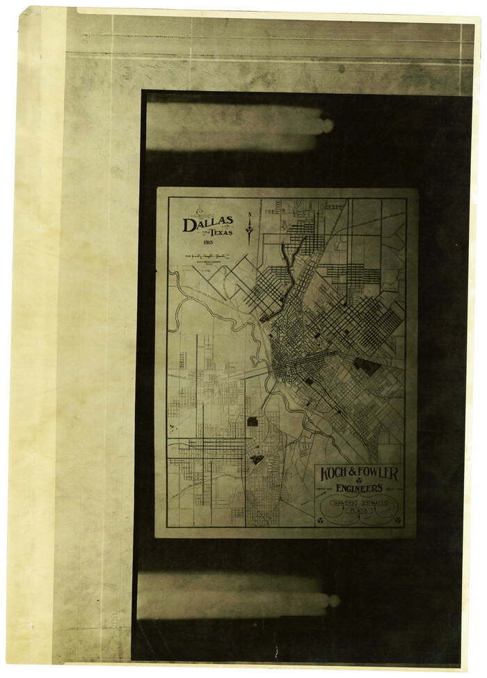 4824, Dallas, Texas, General Map Collection