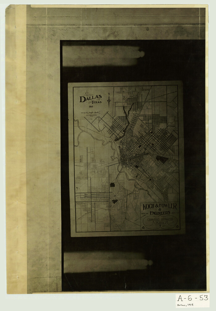 4824, Dallas, Texas, General Map Collection
