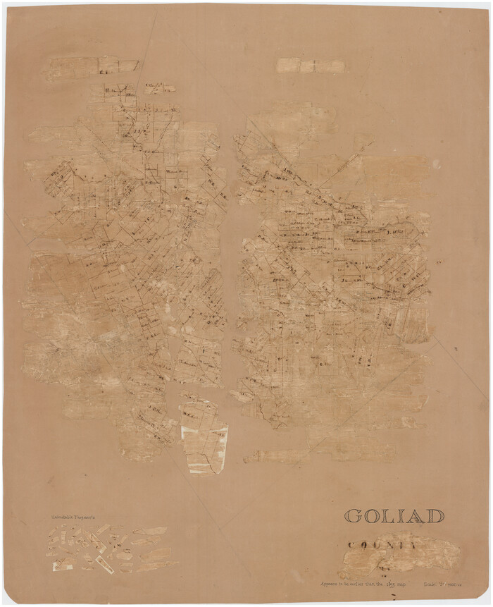 4854, Goliad County, General Map Collection