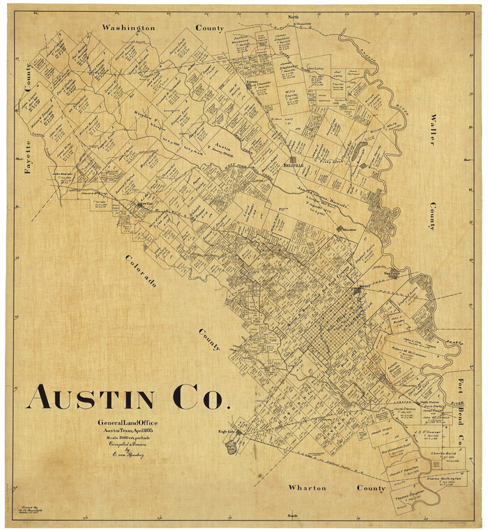 4878, Austin Co., General Map Collection