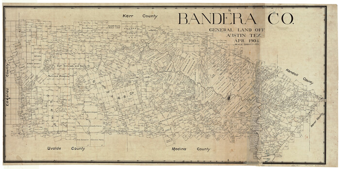 4880, Bandera Co., General Map Collection