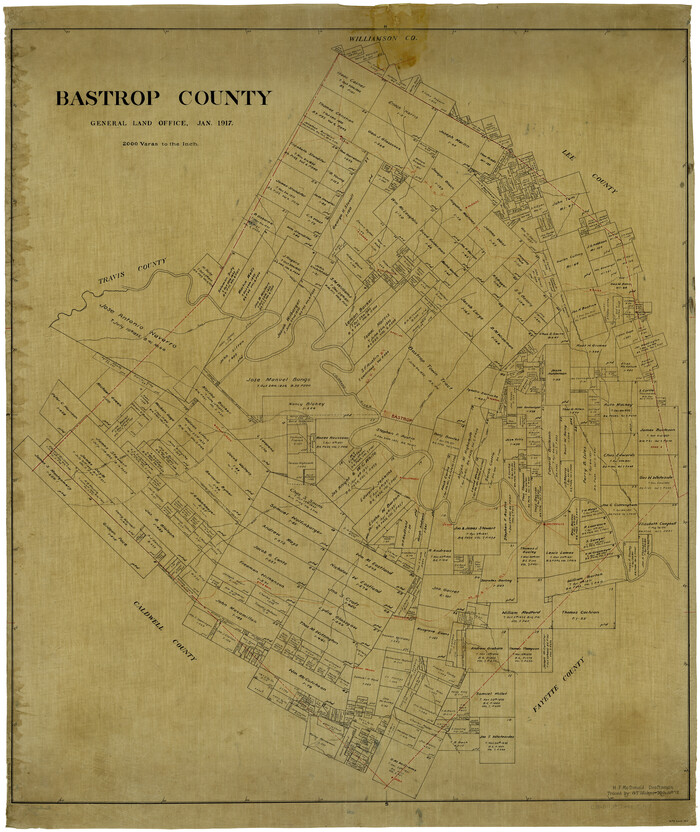 4881, Bastrop County, General Map Collection