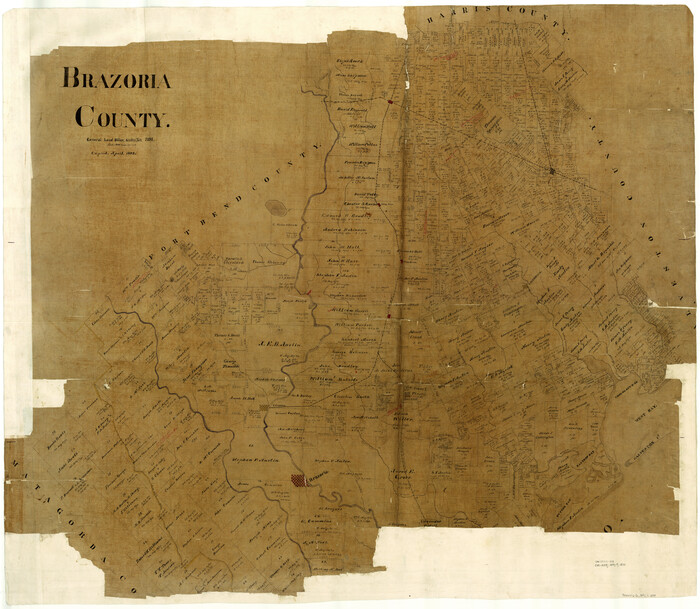 4890, Brazoria County, General Map Collection