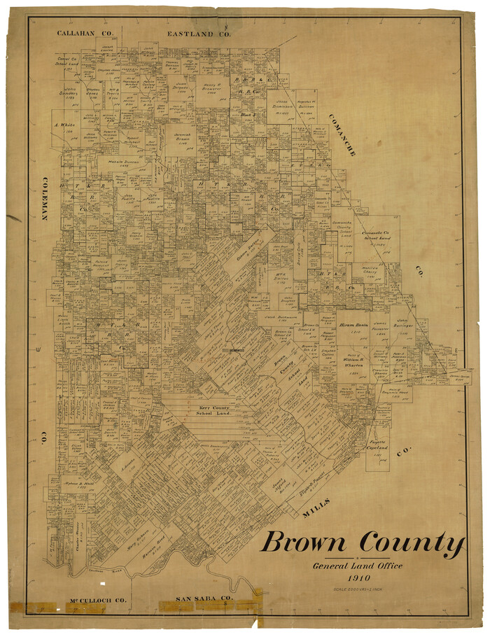 4895, Brown County, General Map Collection