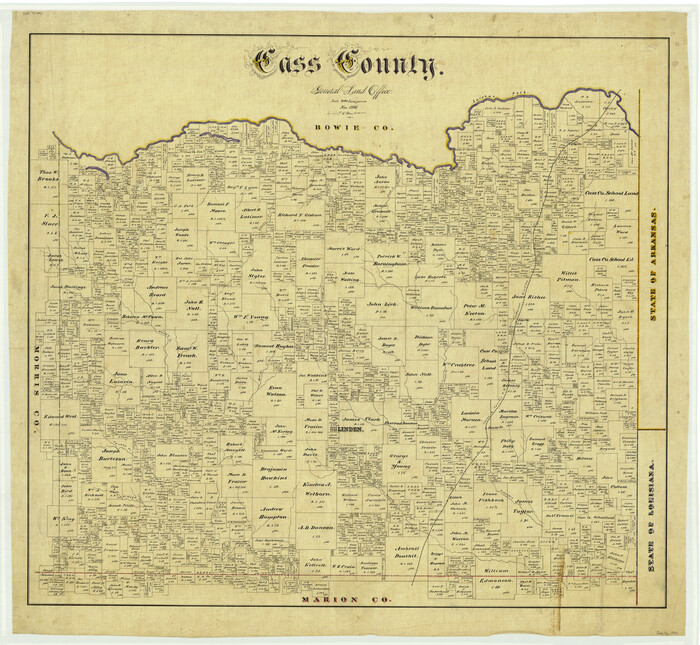 4905, Cass County, General Map Collection