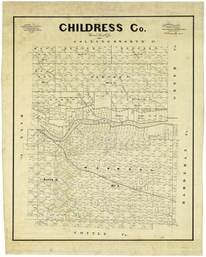 4909, Childress Co., General Map Collection