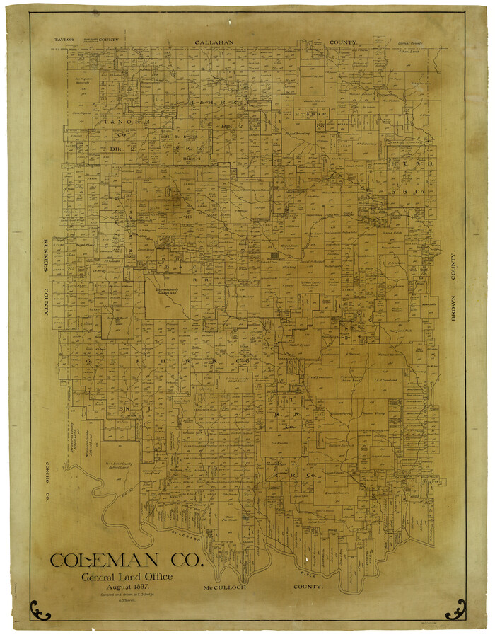 4913, Coleman Co., General Map Collection