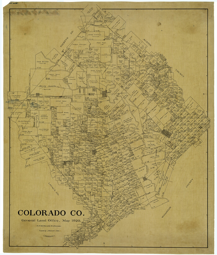 4916, Colorado Co., General Map Collection