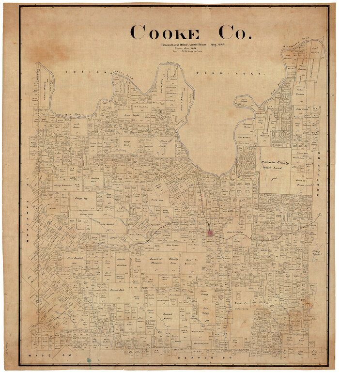4920, Cooke County, General Map Collection