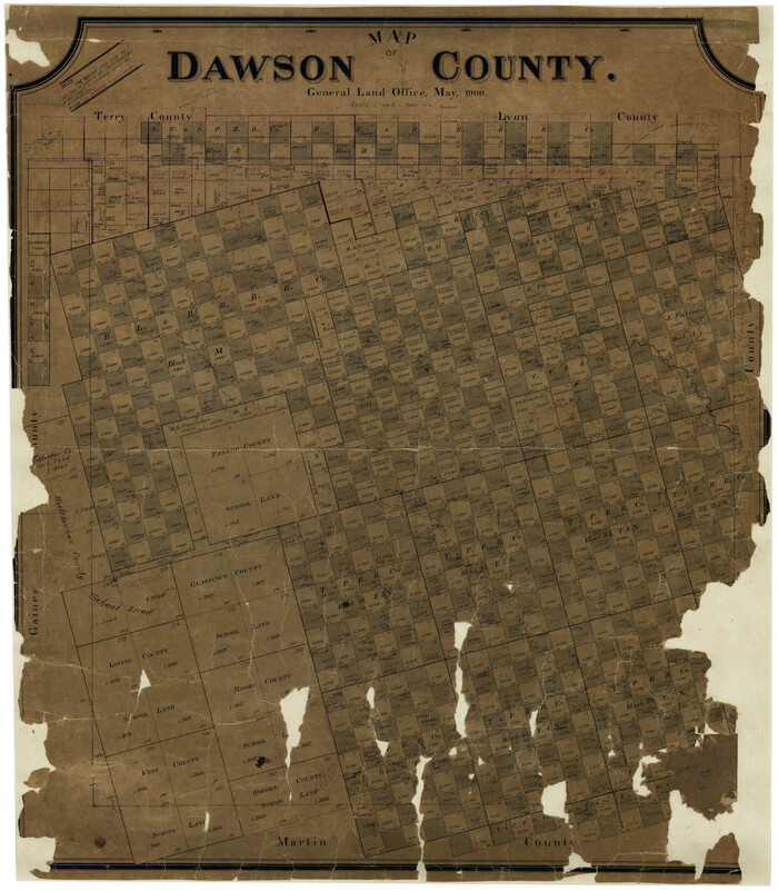 4929, Map of Dawson County, General Map Collection
