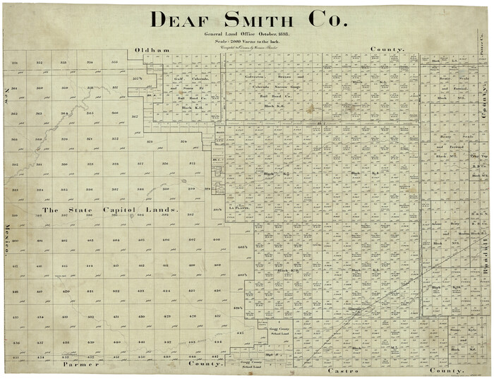 4930, Deaf Smith Co., General Map Collection
