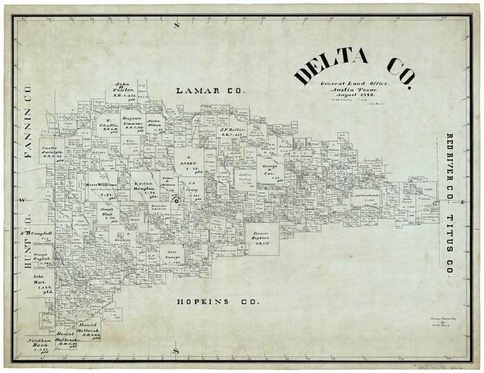 4931, Delta Co., General Map Collection
