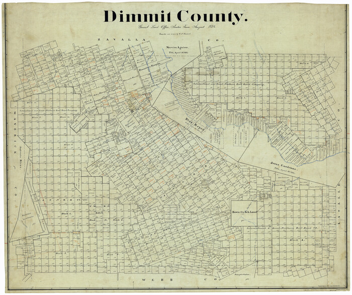 4934, Dimmit County, General Map Collection

