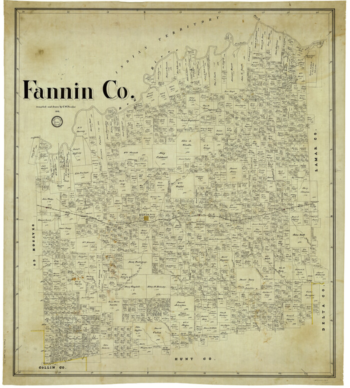 4944, Fannin Co., General Map Collection