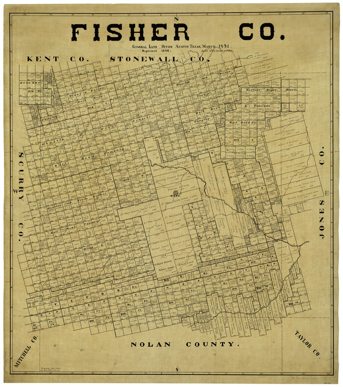 4946, Fisher Co., General Map Collection
