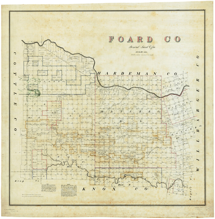 4948, Foard Co., General Map Collection
