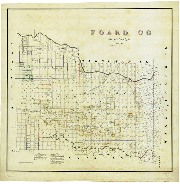 4948, Foard Co., General Map Collection