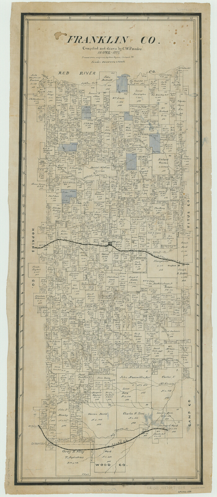 4950, Franklin Co., General Map Collection