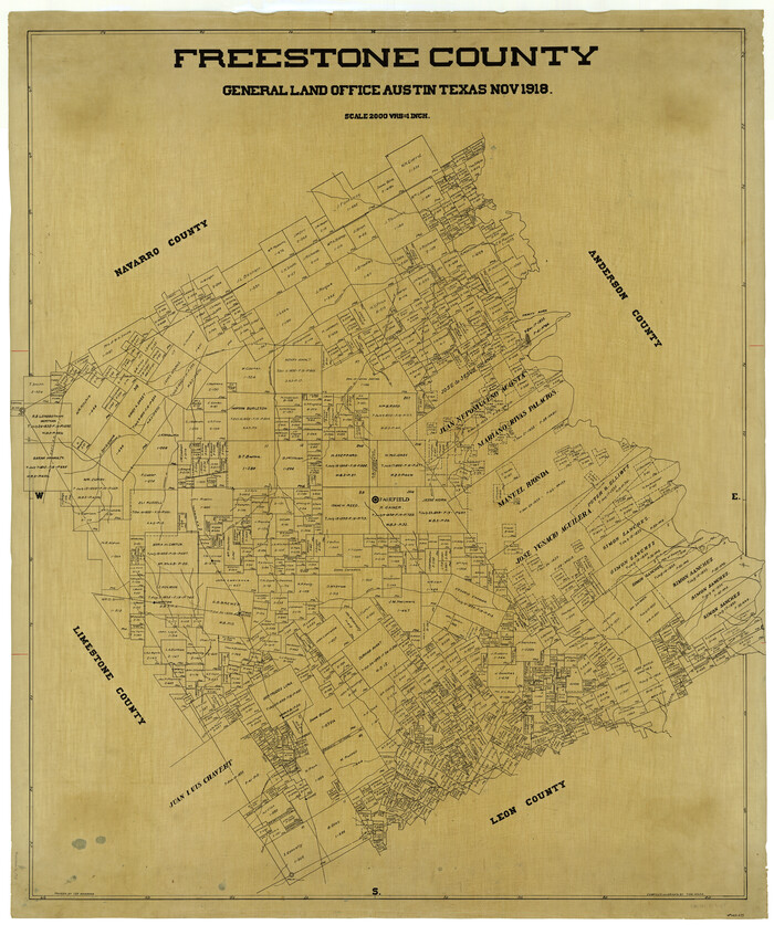4951, Freestone County, General Map Collection