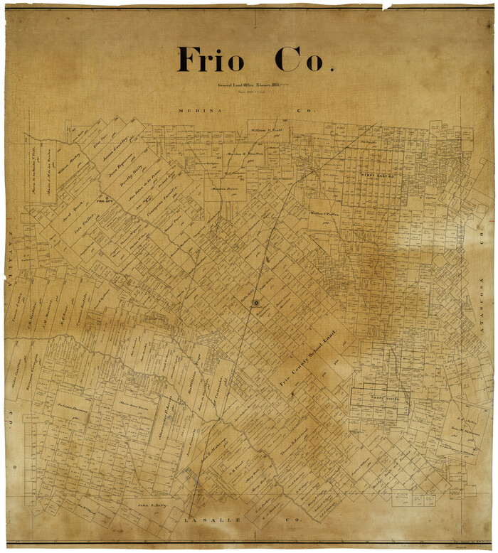 4952, Frio Co., General Map Collection
