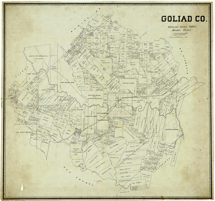 4958, Goliad Co., General Map Collection
