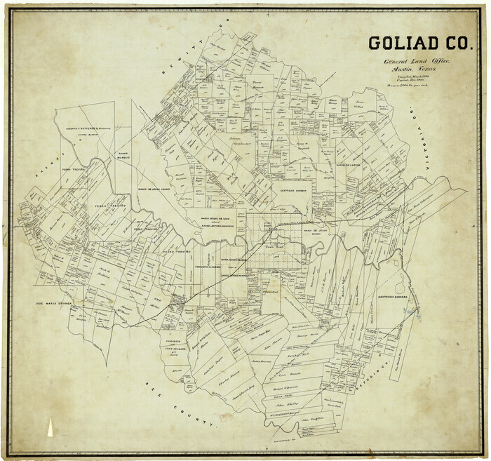 4958, Goliad Co., General Map Collection